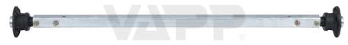 Náprava VAPP NB75 (750kg) a=1070 mm, c=1500 mm, 100x4