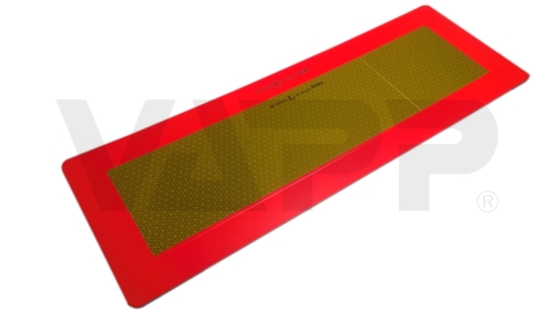 Reflexní tabule P2 na přívěs (dle EHK 70.01), samolep. fólie