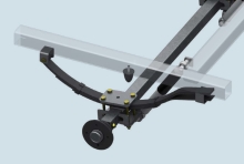 Náprava AL-KO Starr Plus LS (1500 kg) a=1800 mm, c=2250 mm, 112x5 (2)
