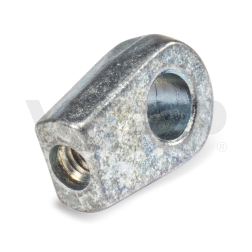 Oko k plynovej vzpere BM, pr. 8,5mm, c=16,5mm, na závit M6, oceľ