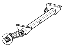 Náprava Knott VG 7-L (750 kg) b=950 mm, c=1372 mm, 100x4 Náprava Knott VG 7-L (750 kg) b=950 mm, c=1372 mm, 100x4