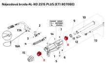 Puzdrá brzdy AL-KO 161S,251S,251G PLUS pr. 50 mm (predné + zadné) (1)